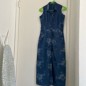 Denim dress